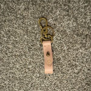 Madewell leather key fob